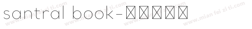 santral book字体转换
